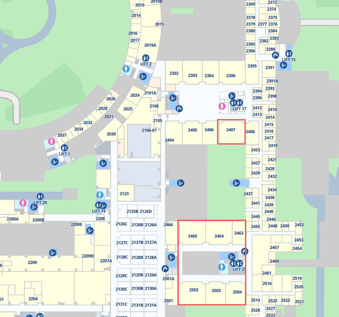 Workshop Location Map
